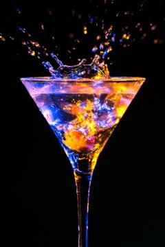 Colourful cocktail Stock Photos
