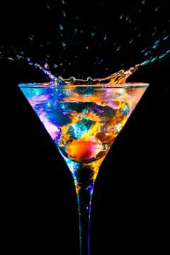 Colourful cocktail Fotos Stock