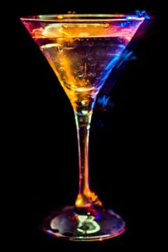 Colourful coctail Illustrazione stock