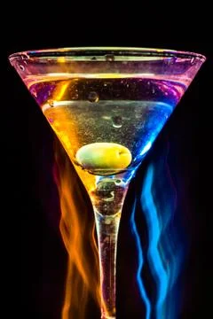 Colourful coctail Stock Illustration