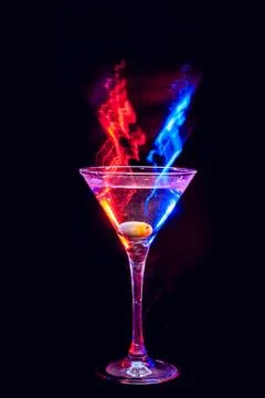 Colourful coctail Fotos Stock
