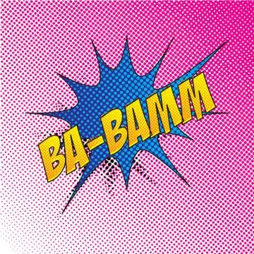 Colourful comic book style explosion vector effect イラスト素材