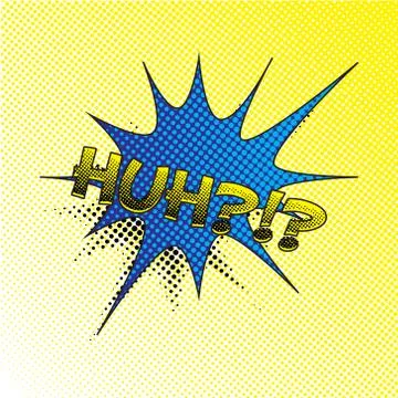 Colourful comic book style explosion vector effect Stock Illustration