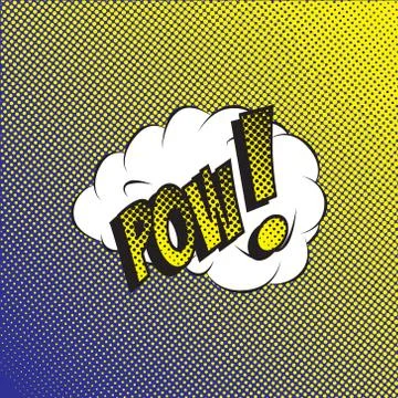 Colourful comic book style explosion vector effect Illustrazione stock