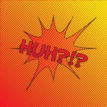 Colourful comic book style explosion vector effect Stock Illustration