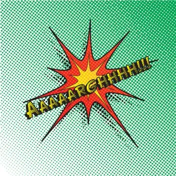 Colourful comic book style explosion vector effect 스톡 일러스트