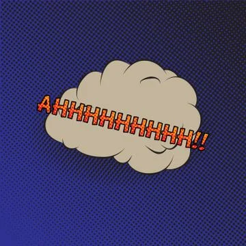 Colourful comic book style explosion vector effect Illustrazione stock