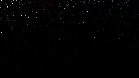 Colourful confeti on black loop motion background Stock Footage 341898591