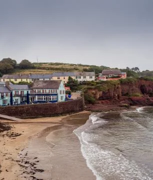 Colourful cottages Stock Photos
