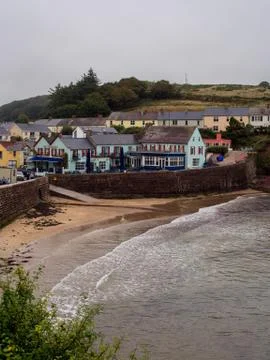 Colourful cottages Stock Photos