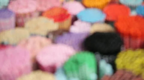 Colourful decorative Chopsticks, Singapore Stock Footage