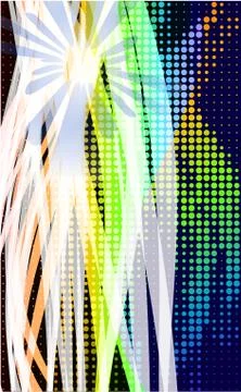 Colourful design 스톡 일러스트