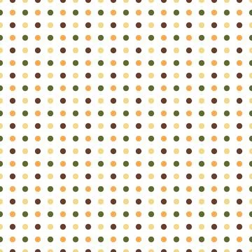 Colourful dot seamless pattern design Illustrazione stock