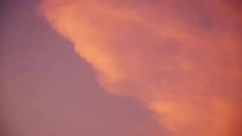 Colourful dramatic sky camera panning. Stock Footage 271204033