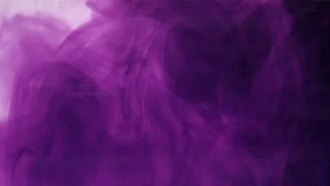 Colourful dynamic abstract background. Cloud of purple color blending with water Stock Footage 124384041