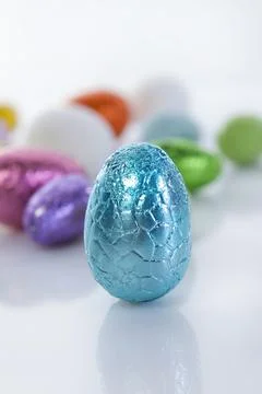 Colourful Easter Egg Candy Stock Photos