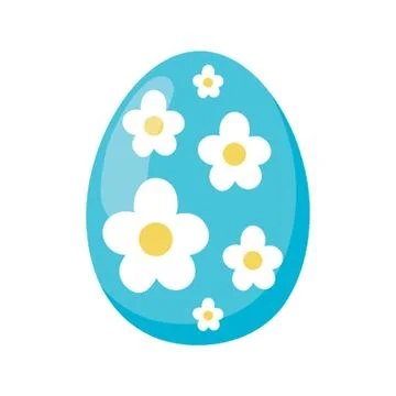 Colourful Easter Egg Stock Illustration