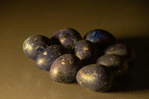 Colourful easter eggs. Colored eggs. Happy easter Stock Photos