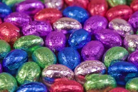 Colourful eggs Stock Photos