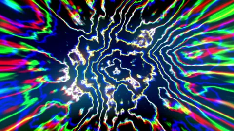 Colourful Energetic Background Stock Footage 263906898