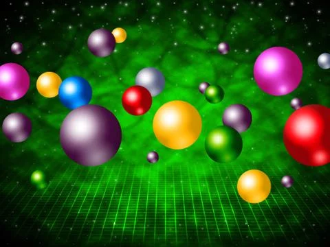 Colourful explosion indicating colours inferno and explosive Illustration