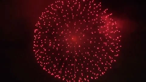 Colourful firework in dark sky at Diwali night Stock-Footage 218099338