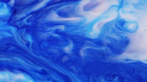 Colourful fluid art textures. Abstract paint mixing effect. Modern acrylic Stock-Footage 128503262