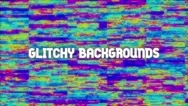 Colourful Glitchy Backgrounds Stock After Effects