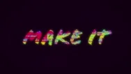 Colourful Glitchy Titles Stock After Effects