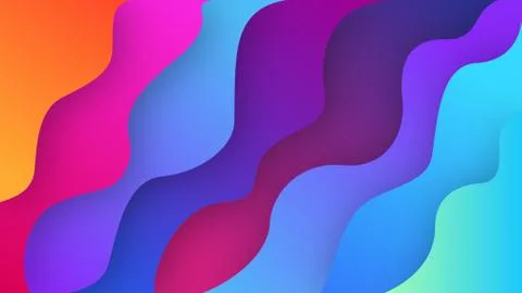 Colourful gradient background Illustrazione stock