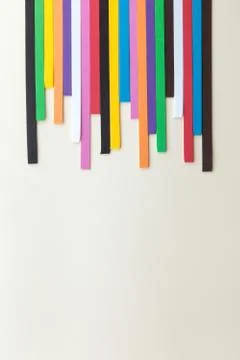 Colourful graph Stock Photos