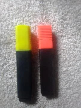 Colourful Highlighters Stock Photos