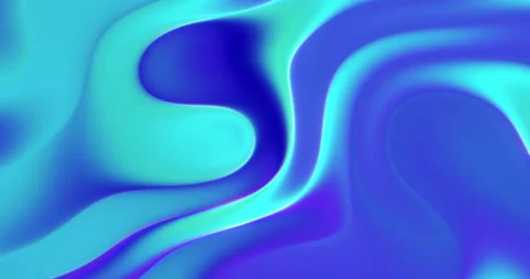 Colourful Holographic Gradient Liquid Background Animation Seamless Loop 4K Stock Footage 304235716
