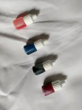 Colourful Inks For Some Ideas Stock-Fotos