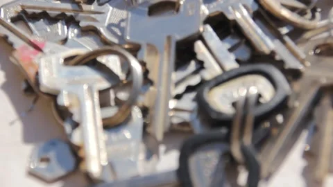 Colourful Keys Stock Footage 147135802