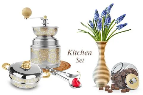 Colourful kitchen wall tile design for kitchen interior, 3D Rendering Stock Illustration