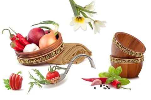 Colourful kitchen wall tile design for kitchen interior, 3D Rendering Stock Illustration