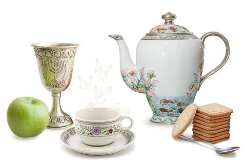 Colourful kitchen wall tile design for kitchen interior, 3D Rendering Stock Illustration