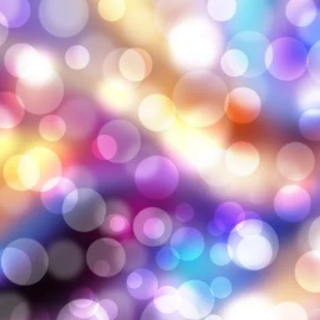 Colourful light bokhe gradient background Illustrazione stock