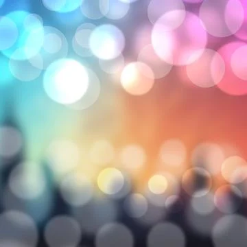 Colourful  light bokhe gradient background Illustrazione stock