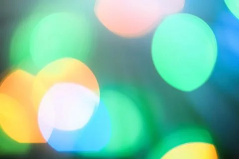 Colourful lights bokeh background Stock Photos
