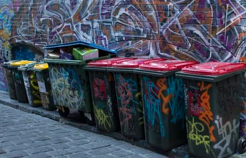 Colourful Line Up Stock Photos