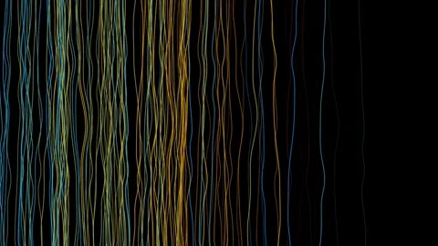 Colourful lines Motion background Stock Footage 305158975