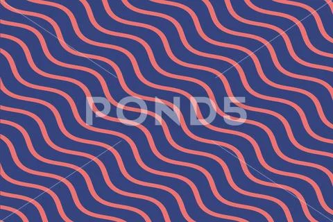 Colourful lines pattern in cute style Ilustraciones de archivo