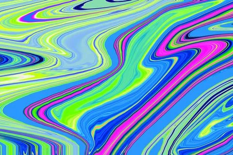 COLOURFUL MARBLED PATTERN Stock Illustration