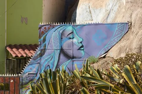 Colourful Mural Stock Photos