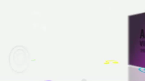 Colourful Music Media Display Stock After Effects