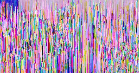 Colourful Noise Damage Error Screen Video 4k Abstract Glitch. Stock Footage 87786401