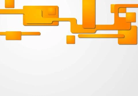 Colourful orange hi-tech vector background Colourful orange hi-tech vector... 库存照片