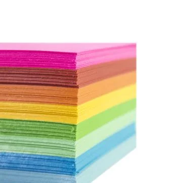 Colourful Paper Foto stock